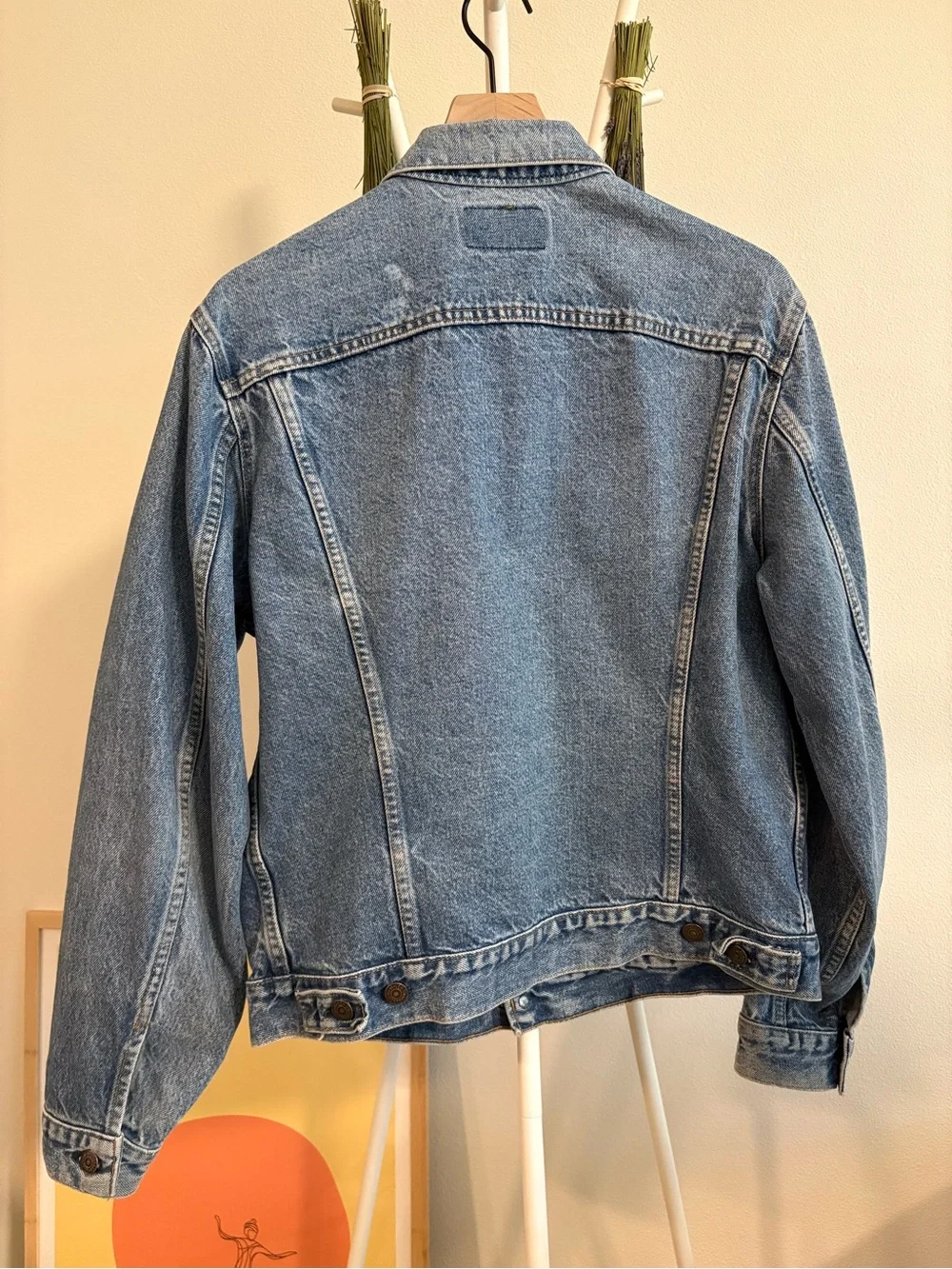 Levi’s Vintage Denim Jean Jacket 71506-0216 Size 44
